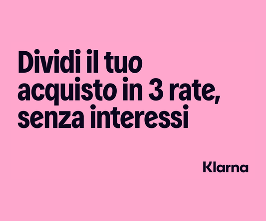 KLARNA PAGA IN 3 RATE