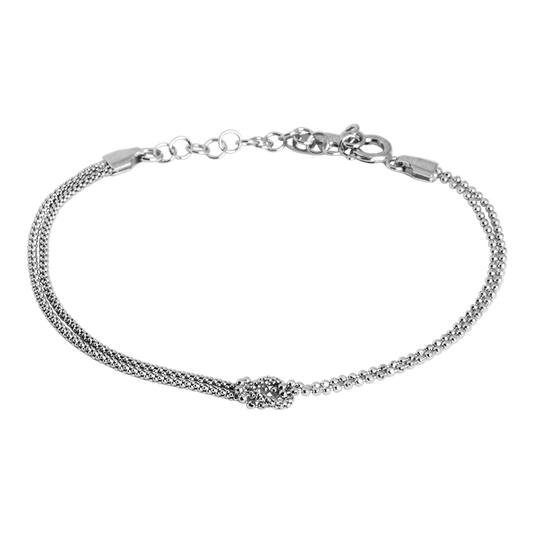 Bracciale Nodo in argento 925