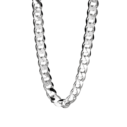 Collana grumetta piccola-argento