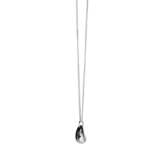 Collana in argento 925 drop colore argento