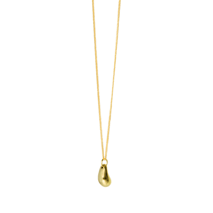 Collana in argento 925 drop colore oro