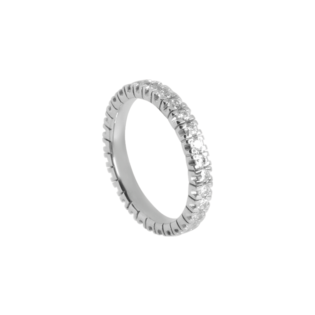 eternity oro 18 kt con diamanti ct 2.50